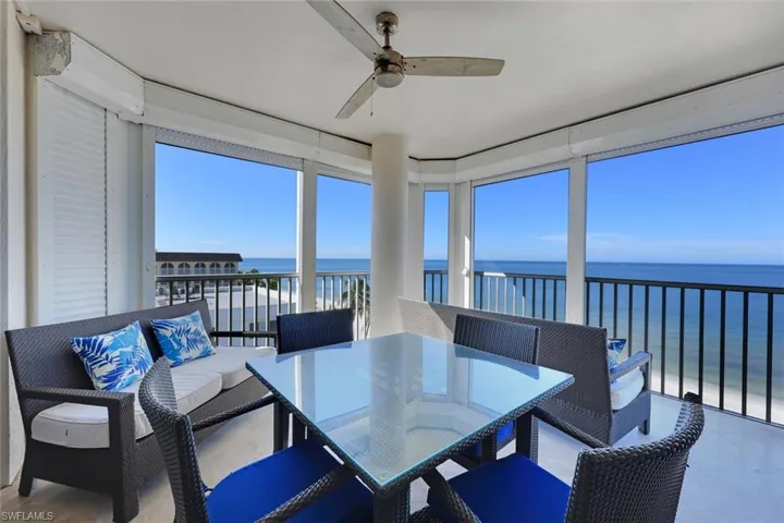 Enjoy mornings or sunsets as you take in the serene Gulf.