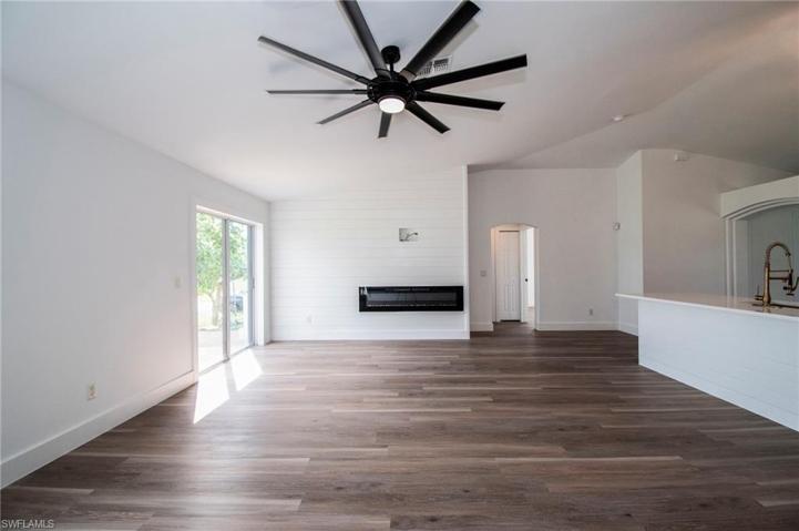 Great Room with Electric Fire Place