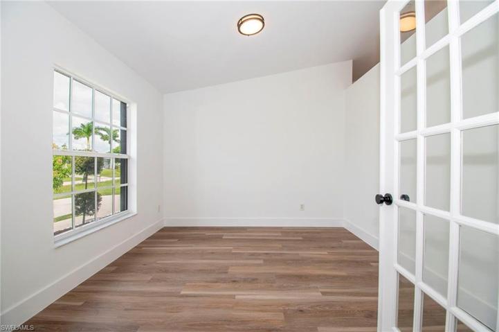 Den/Media Room with French Doors
