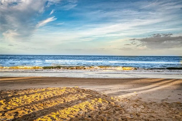 Water view featuring local beach