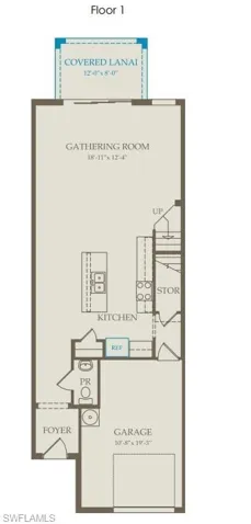 View of floor plan / first floor