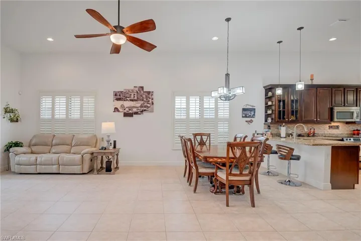 Living & dining aread