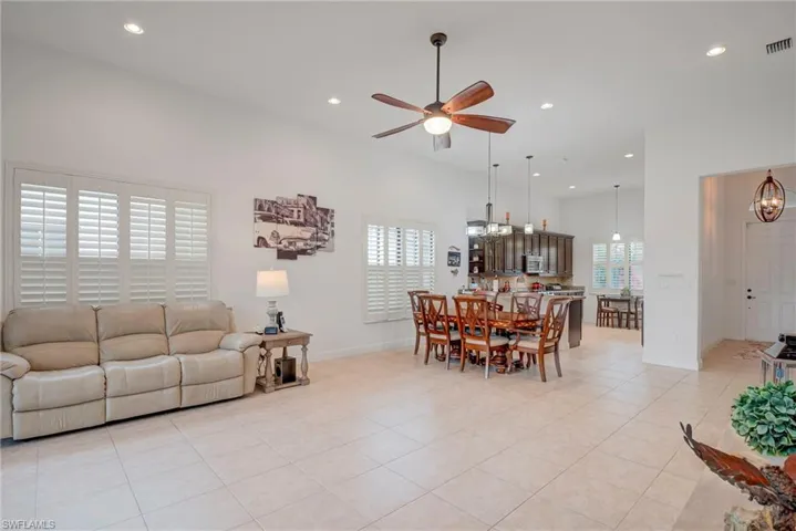 Living & dinning area