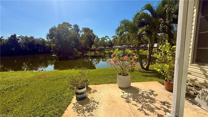 View from the open patio.