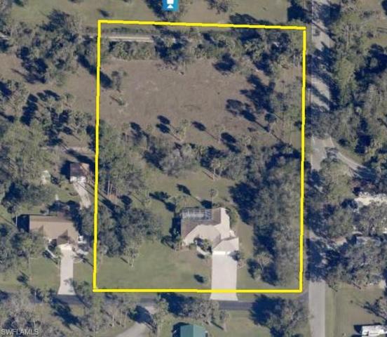 Estimate location of property lines in yellow.