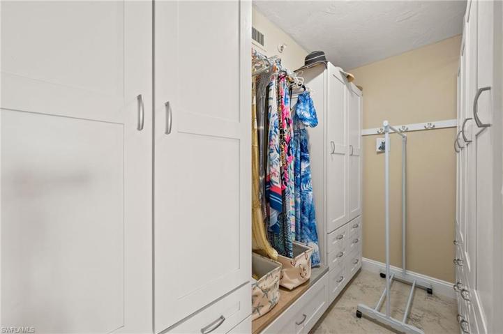Master Closet with California closet Cabinets