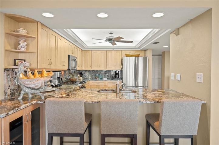 More breakfast bar seating