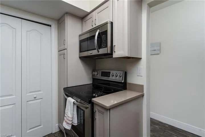 Kitchen interior & entry