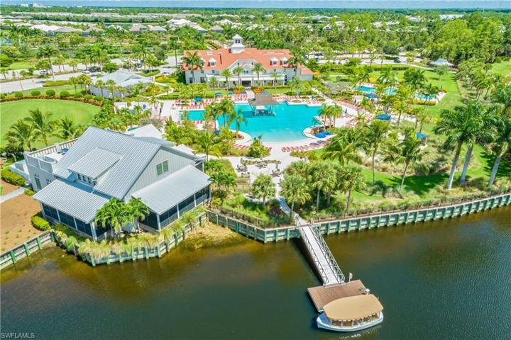 View of the Restaurant and Boat Dock.