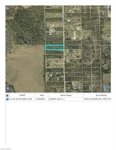 12600 Shawnee Rd, Fort Myers, Florida 33913