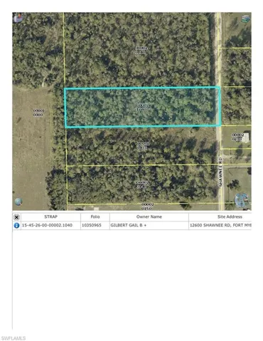 12600 Shawnee Rd, Fort Myers, Florida 33913