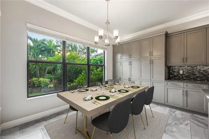 Kitchenette View with AI Staging