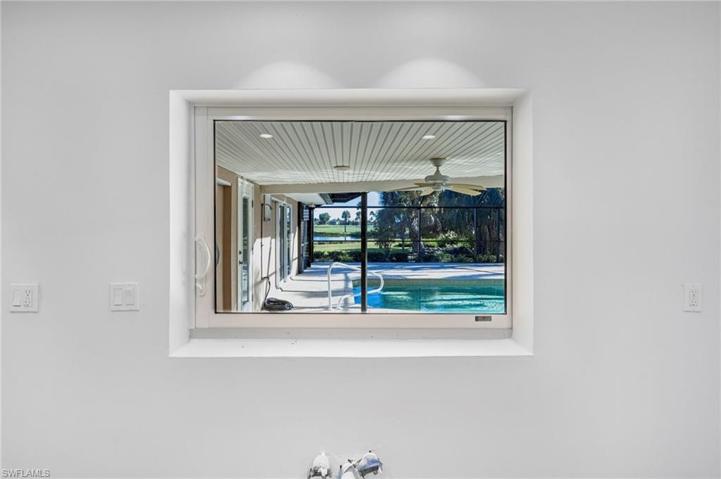 Amazing view from the kitchen