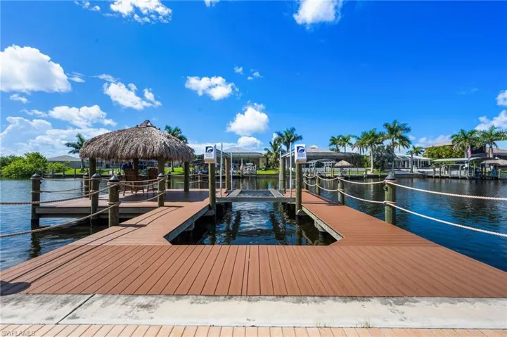 12,000 lb. Boat Lift w/ Composite Captain's Walk