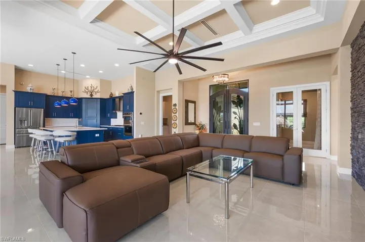 Recessed Ceiling is 14-Foot