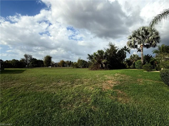 View of grassy yard featuring a view of rural / pastoral area