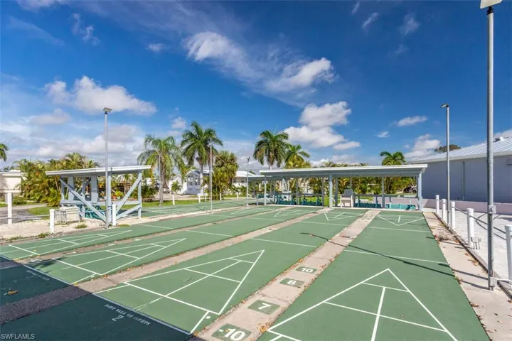 View of community-shuffleboard