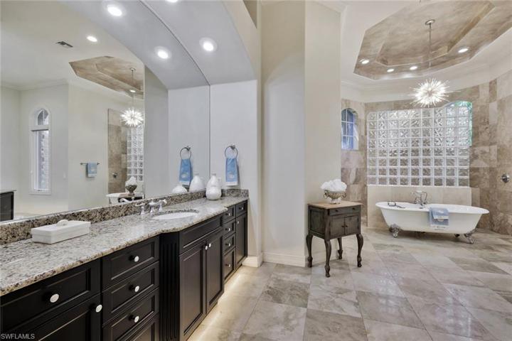 Gorgeous Marble Bath in Primary Suite