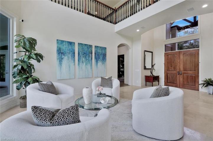 Inviting Two-Story Foyer