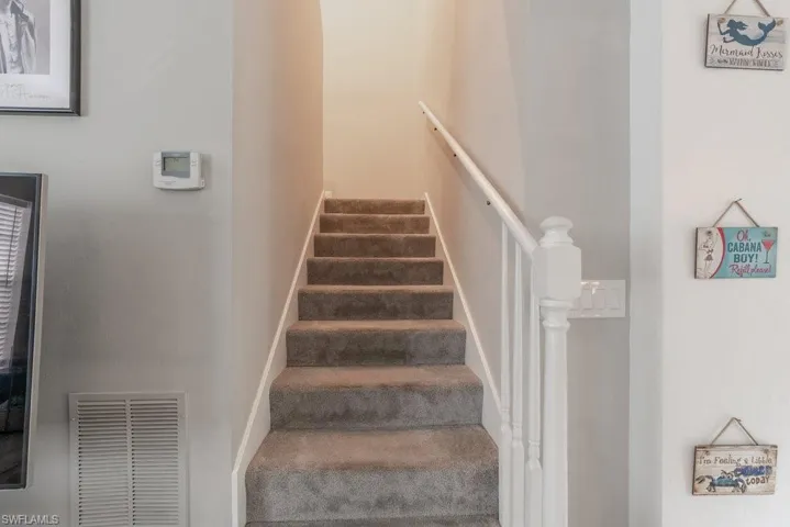 View of stairway