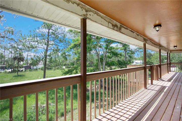 Side Balcony Stairs from Kitchen