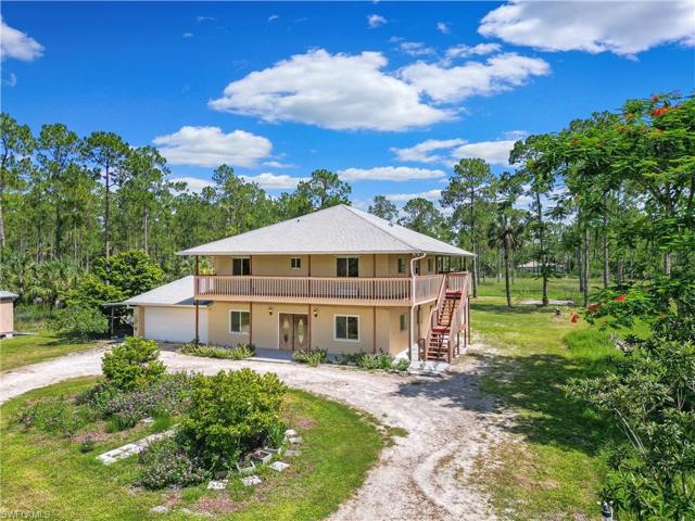 2 Story Wood Home Front and Side Entry