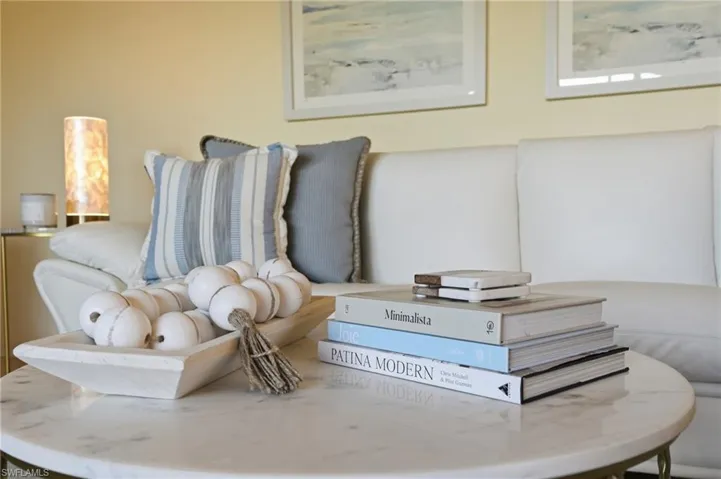 Detailed view of this elegant space