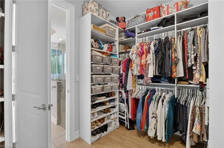 Master Bedroom Closet Organization System