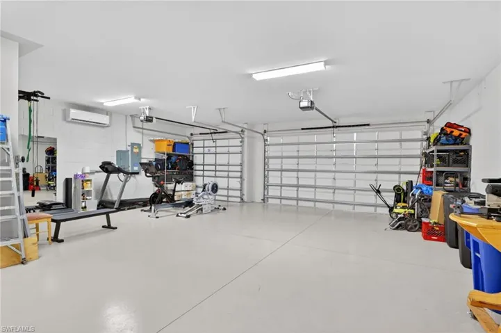 Garage with Zoned Air Conditioning