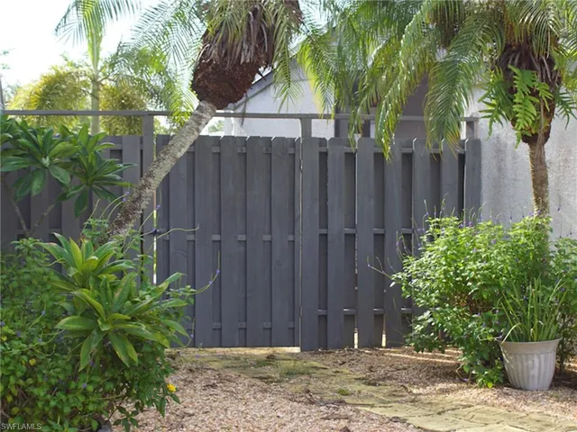 View of gate