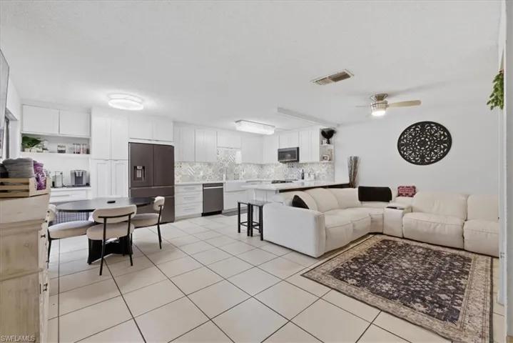 Huge kitchen with so much storage