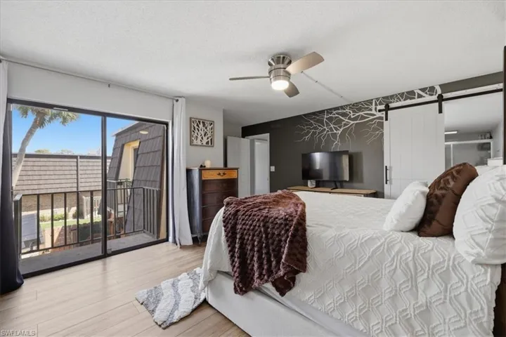 Primary Bedroom with Balcony