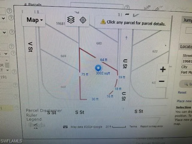 Map location