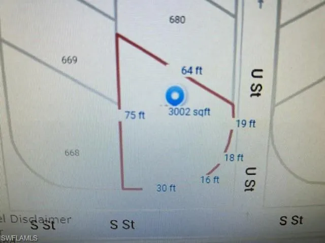 Beautiful Corner Lot in the Pet Section dimensions