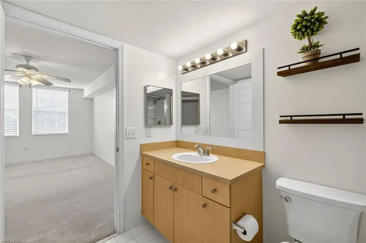 Guest bathroom w/ new walk-in shower