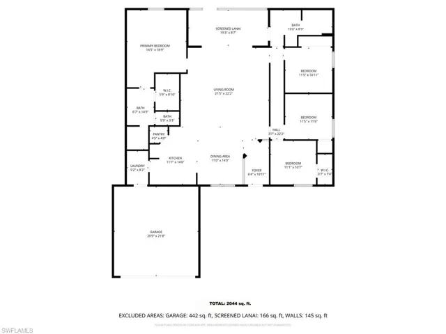 View of home floor plan