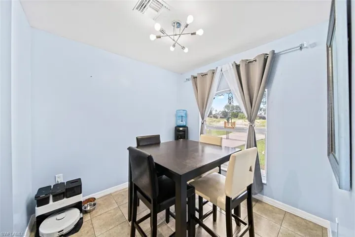 Dining area