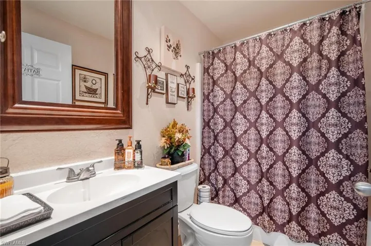 Guest Bathroom with tub & shower combination