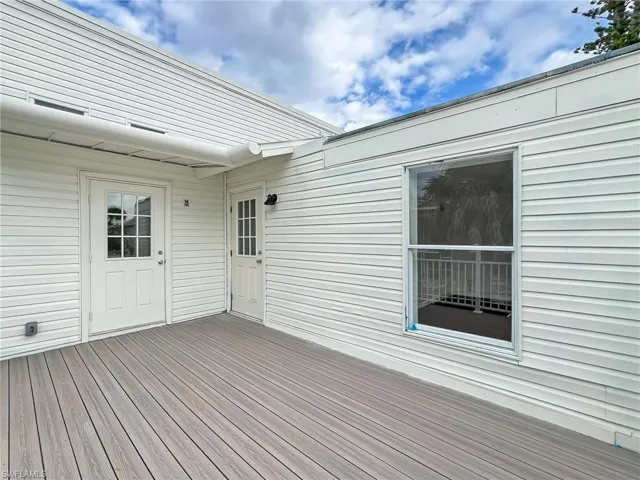 Balcony entrance from Hallway or Bedroom
