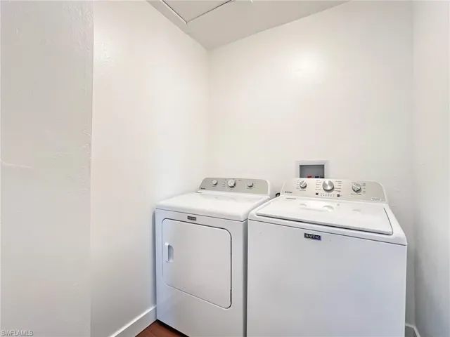 217 Delmar Laundry Room with new washer and dryer