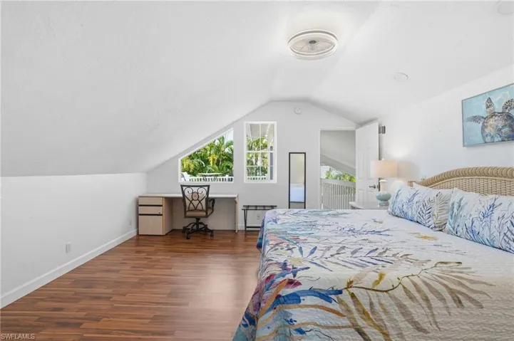 Primary bedroom - second floor- Virtually Edited Image