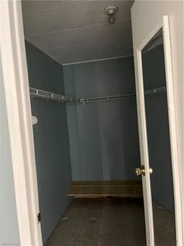 View of spacious closet