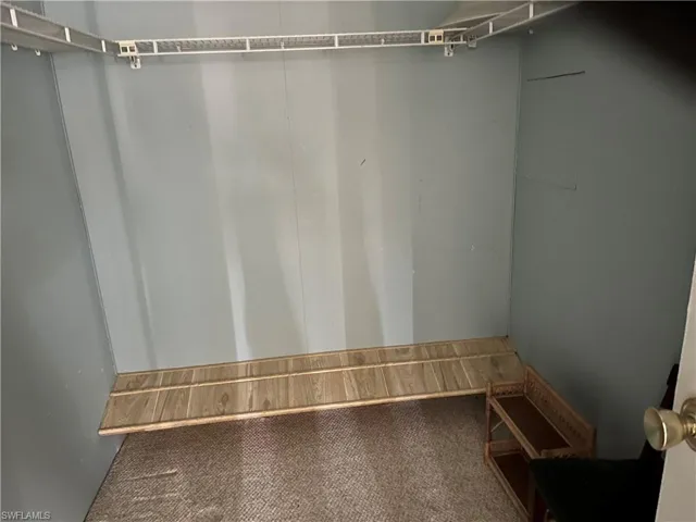 View of spacious closet