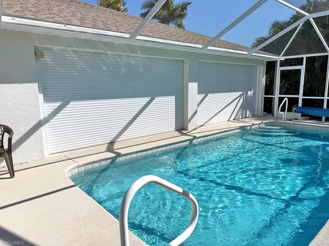 Lanai Electric Roll Down Storm Shutters