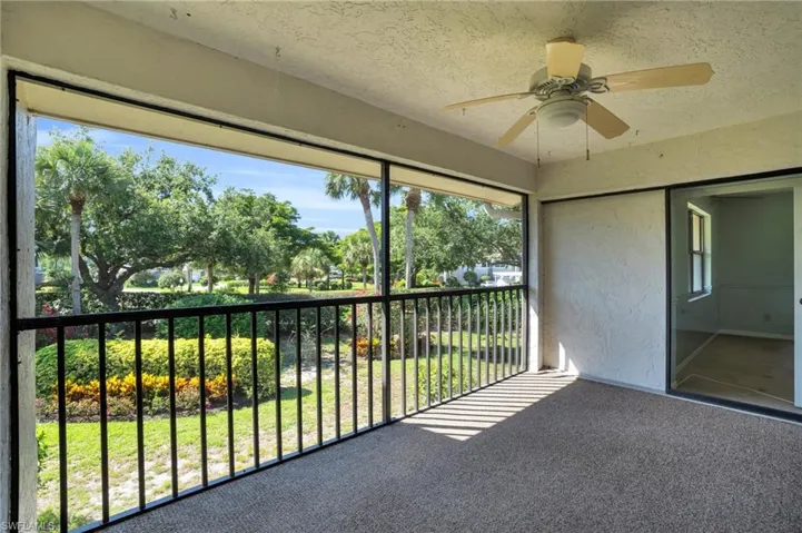 Back lanai with living and master access