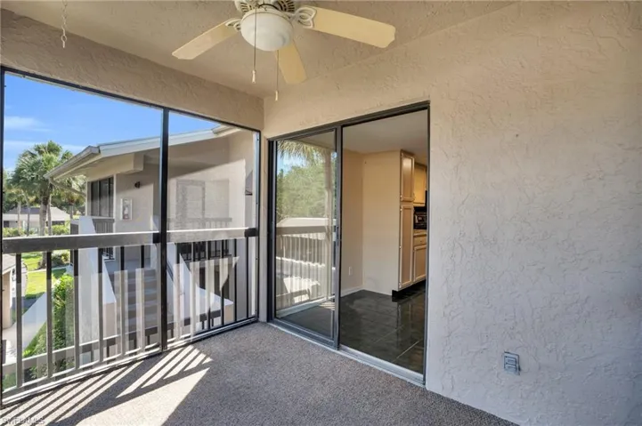 front porch with kitchen access