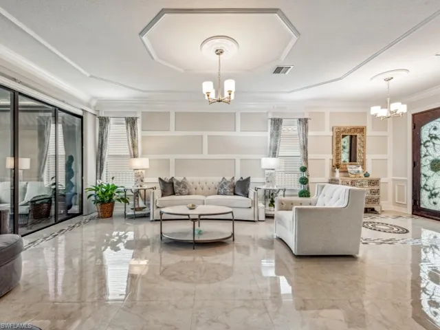 Beautiful details in millwork, tile work, etc.