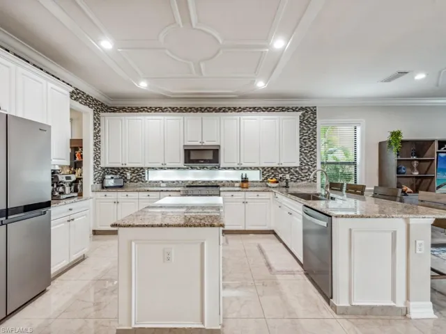 Newer appliances throughout kitchen