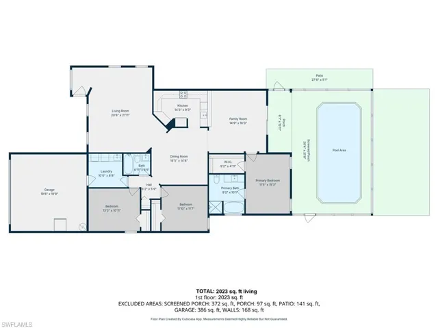 View of room layout