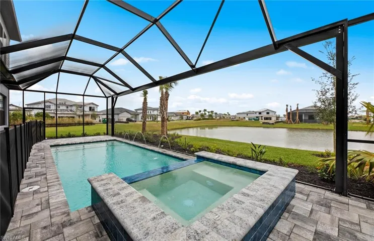 Spa - Pool integrated - Screened